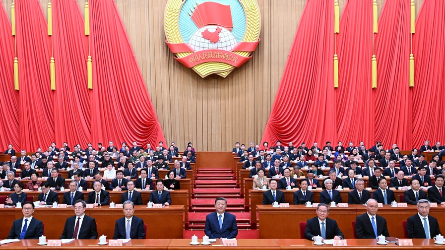 全国政协十四届三次会议开幕会举行 习近平等党和国家领导人出席大会